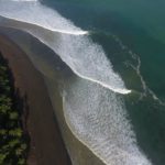 Bird’s Eye View of Waves in Pavones Costa Rica